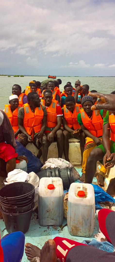 Équipe AAR ALAM SENEGAL sur le terrain